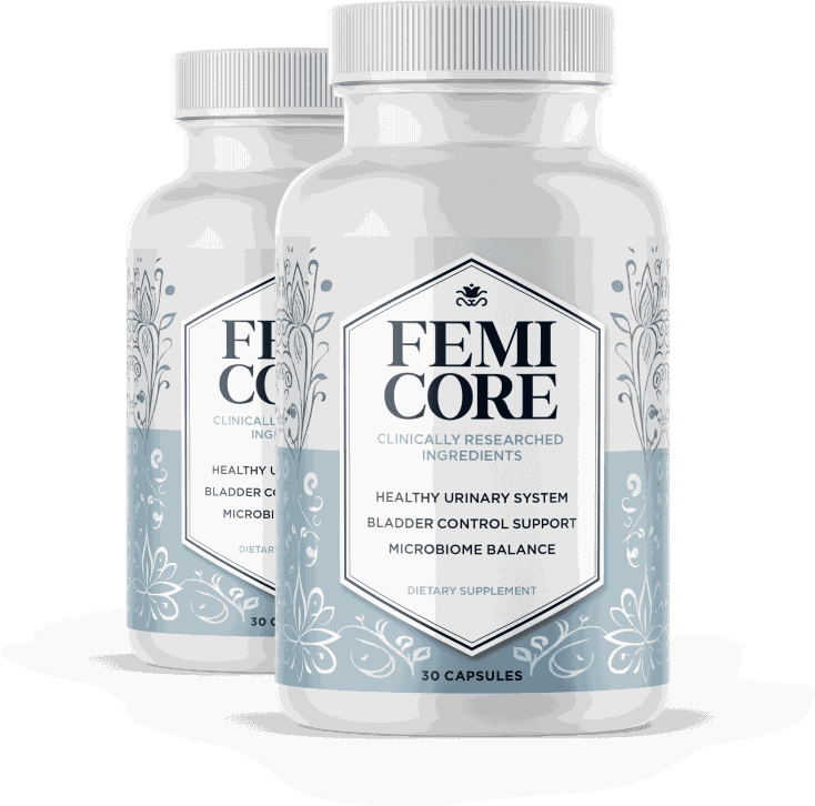 FemiCore ingredients capsules — urinary microbiome bladder formula